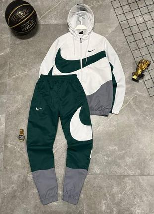 Спортивный костюм nike big logo спортивный костюм найк быг лого бег лого худи худи худк зепка зипка худи свитшот кофта толстовка брюки