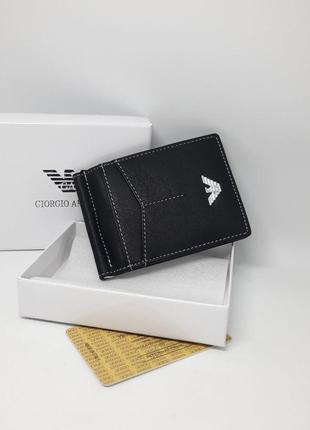 Зажим для денег. зажим армани мужской для купюр. armani