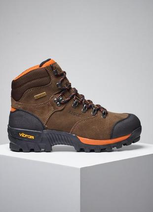 Мембранні шкіряні черевики aigle gore-tex