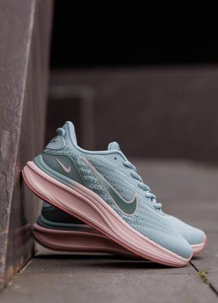 Женские кроссовки nike zoom winflo blue pink
