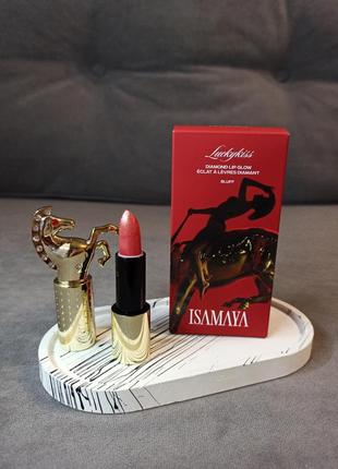 Губна помада isamaya luckykiss diamond lip glow in bluff