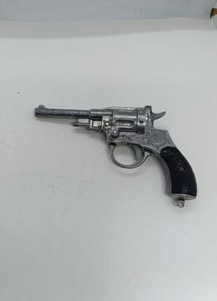 Радянський дитячий пістолет револьвер металевий муляж іграшка советский пистолет ссср револьвер игрушка детская для детей