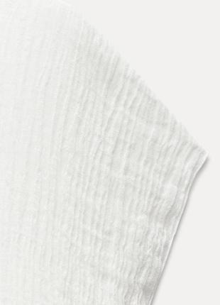 Платье-туника zw collection из 100%-го льна zara, размер xs, m9 фото