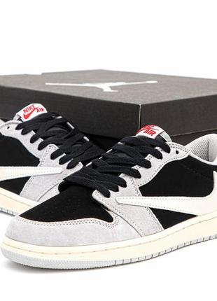 Nike boys jordan retro 1 low x travis scott ♥️36рр - 45р♥️ кроссовки джордан мужские, кроссовки мужское джордан, женккие кроссовки5 фото