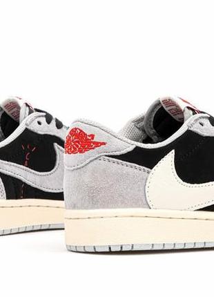 Nike boys jordan retro 1 low x travis scott ♥️36рр - 45р♥️ кроссовки джордан мужские, кроссовки мужское джордан, женккие кроссовки4 фото