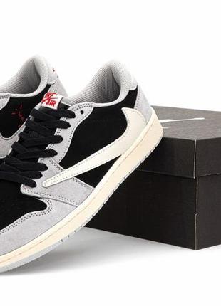 Nike boys jordan retro 1 low x travis scott ♥️36рр - 45р♥️ кроссовки джордан мужские, кроссовки мужское джордан, женккие кроссовки2 фото