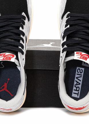 Nike boys jordan retro 1 low x travis scott ♥️36рр - 45р♥️ кроссовки джордан мужские, кроссовки мужское джордан, женккие кроссовки7 фото