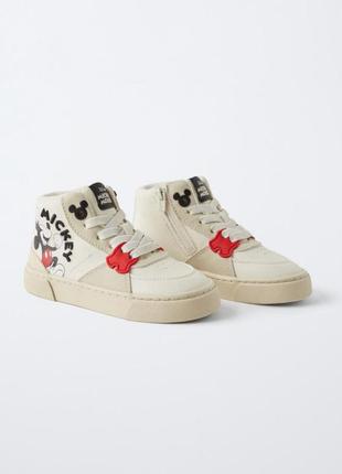Новые хайтопы от zara, размер 24, 25,27