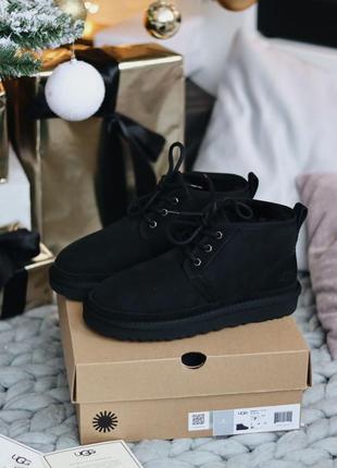 Угі ugg neumel black уггі жіночі2 фото