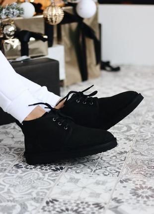 Угі ugg neumel black уггі жіночі8 фото