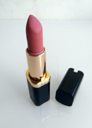Французская нюдовая розовая на каждый день матовая помада лореаль loreal matte color riche 633 moka chic франция