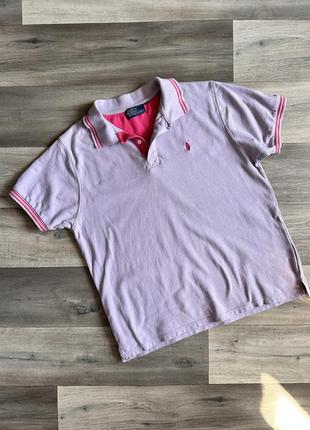 Футболка-поло с вышивкой polo ralph lauren logo cotton blend hoodie
