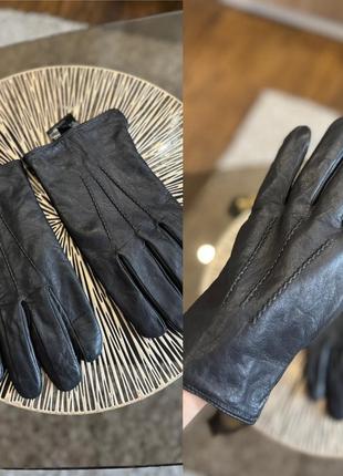 Перчатки кожа