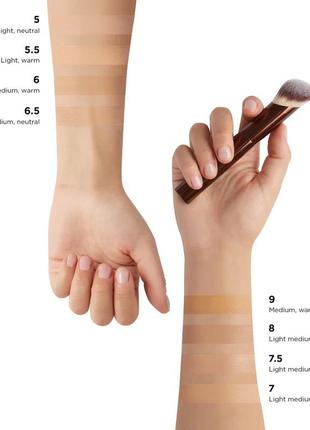 Тональна основа hourglass ambient soft glow liquid foundation відтінок 3 і 55 фото