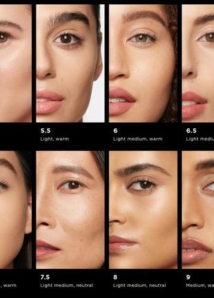 Тональна основа hourglass ambient soft glow liquid foundation відтінок 3 і 57 фото