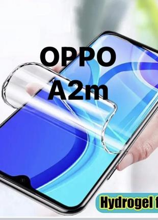 Гидрогелевая защитная пленка для oppo a2m. mietubl hydrogel material. стекло, стекло.
