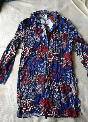 Блуза из вискозы китайскойськи мотивы