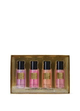 Подарунковий набір міні місти з шиммером  victoria's secret вікторія сікрет