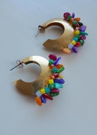 Сережки  гвоздики zara