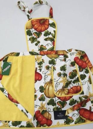 Фартух. фартух з гарбузиками. фартух осіння тематика