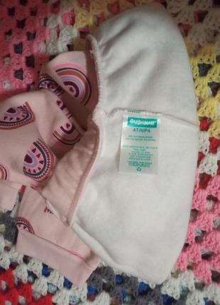 Теплые штанишки девочке 3