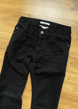 Джинси прямі чорні 2