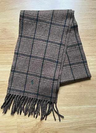 Брендовый шарф Camisa Polo Reta Lisa Azul-Marinho