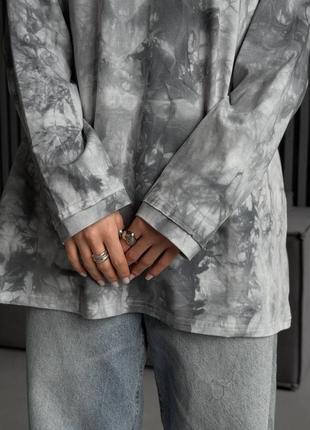 Удлиненный свитер оверсайз 2