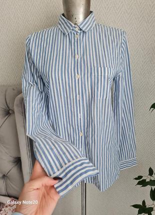 Рубашка Ballantyne Niebieska koszulka White polo