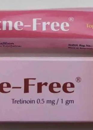 Acne free (tretinoin) cream крем від прищів, вугрів
