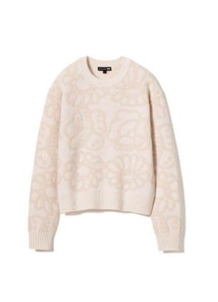 Свитер из овечьей шерсти uniqlo коллаборация marimekko, размер с