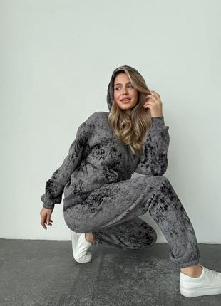 Женский спортивный костюм тай дай варенка3 фото