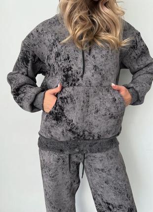 Женский спортивный костюм тай дай варенка4 фото