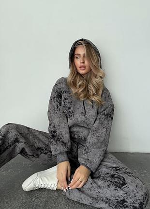 Женский спортивный костюм тай дай варенка2 фото