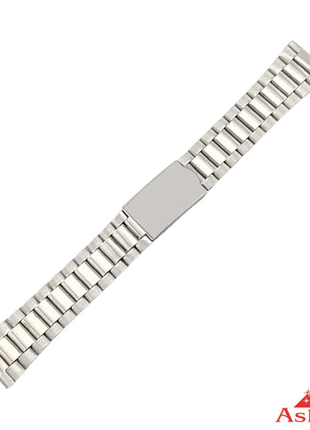 Браслет для часов металлический без кнопки 20  арт33421