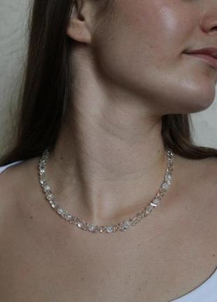 Намисто ручної роботи з кришталю