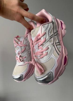 Кроссовки Кросівки asics gel-cumulus 15 original beige silver