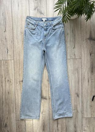 Длинные прямые джинсы h&m
