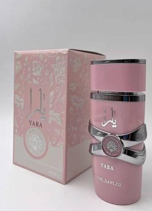 Парфюм женский lattafa perfumes yara, 100 мл
