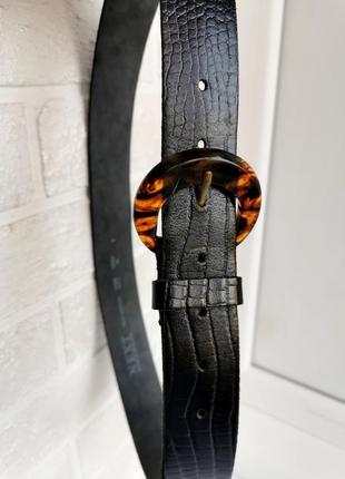 Красивый женский винтажный ремень из натуральной кожи next