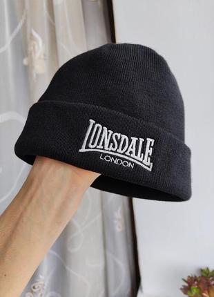 Винтажная шапка lonsdale шапка до середины ушей lonsdale tapout everlast
