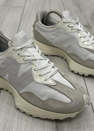 Женские кроссовки new balance 327 white moonbeam (26 см)