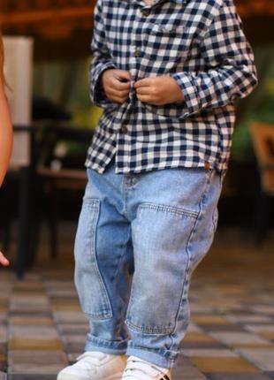 Рубашка zara рост 86