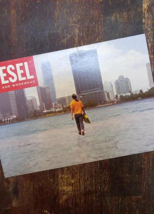 Diesel,96,97 листівка брендова рекляма
