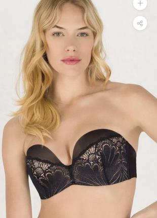 Бомбезний бюстгальтер лиф wonderbra 80д2 фото