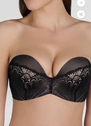 Бомбезний бюстгальтер лиф wonderbra 80д6 фото