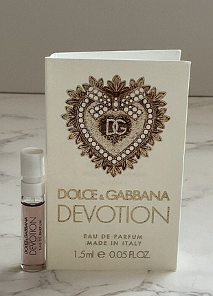 Dolce&gabbana devotion пробник.