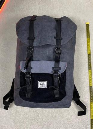 Herschel як новий!!! оригінальний сірий рюкзак