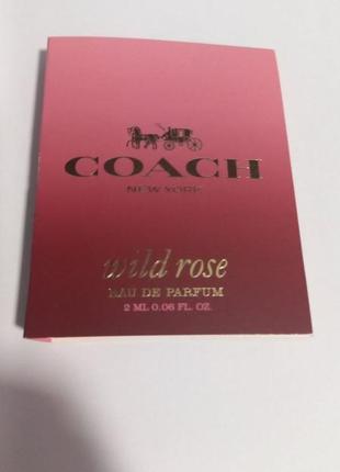 Coach wild rose туалетна вода, пробник.