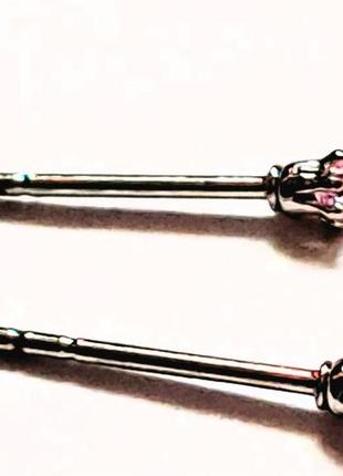 Серьги миниатюрные